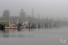 Boats in Fog