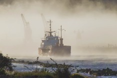 Dredge in the Fog