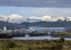 Snow over Port