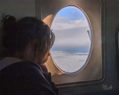 Girl on a Plane. Girl on a Plane.