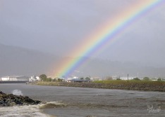Rainbow over Grey River Rainbow over Grey River