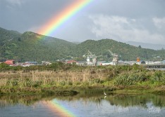 Rainbow Reflected Rainbow Reflected