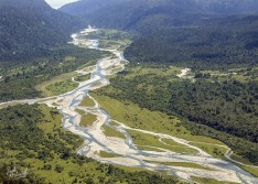 Mikonui Valley Aerial View