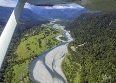 Mikonui Valley Aerial View
