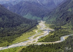 Mikonui Valley Aerial View
