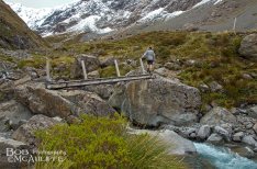 Footbridge Upper Otira Valley