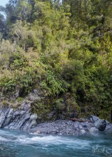 Tuke River and Swingbridge