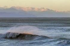 Wave at Sunset
