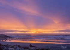 Sunset at Cobden