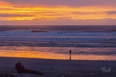 Sunset at Cobden