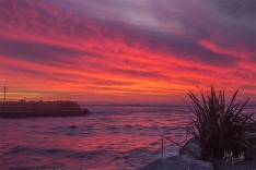 Grey River Sunset