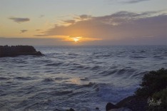 Grey River Sunset