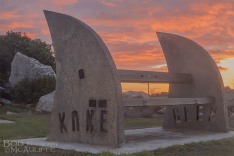 Memorial at Cobden