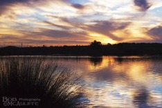 Sunset at Cobden Lagoon