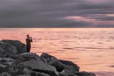 Photographing the Sunset