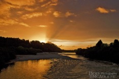 Sunset at Kakapotahi