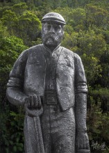 Sculpture of Miner